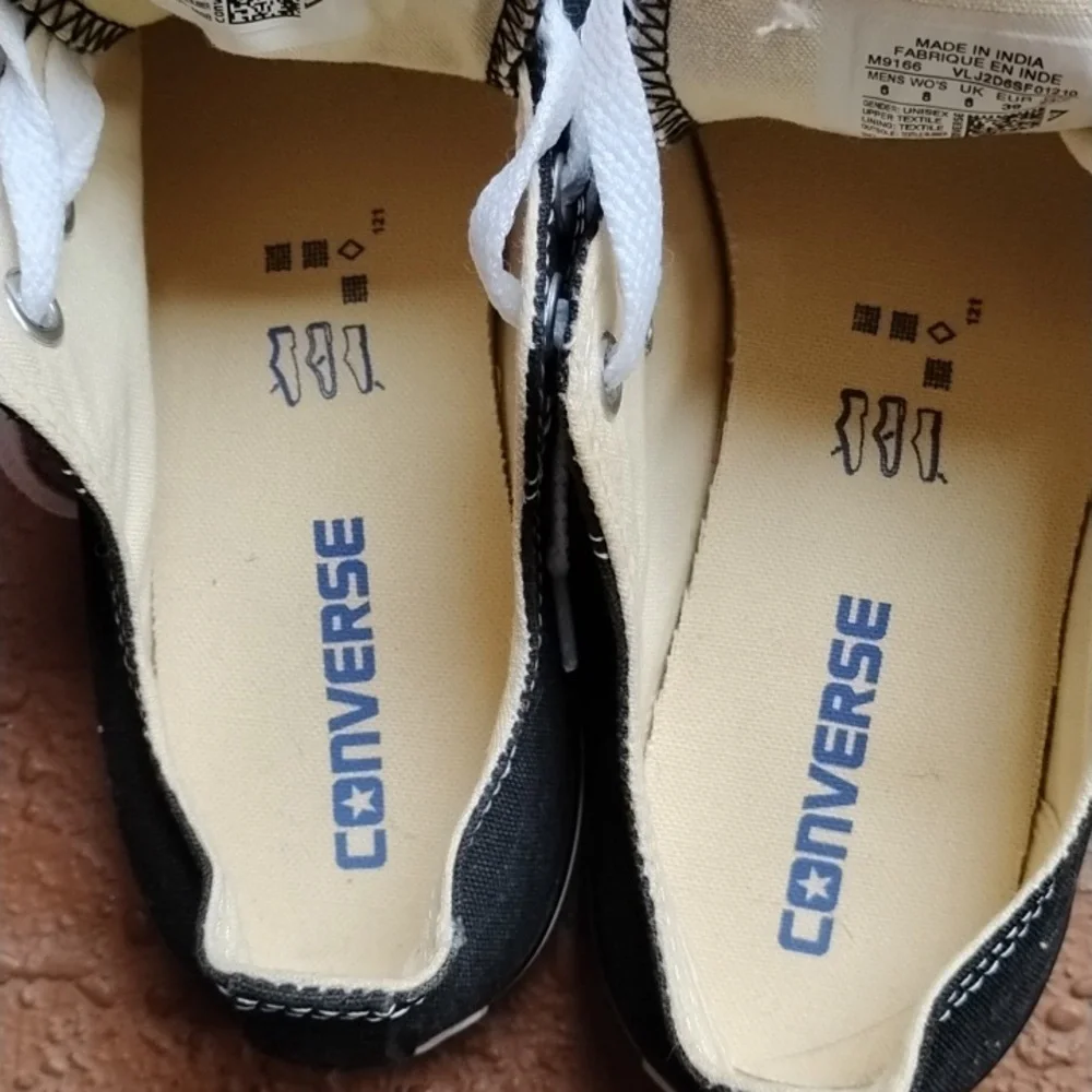 Converse Black and White Classic Sneakers